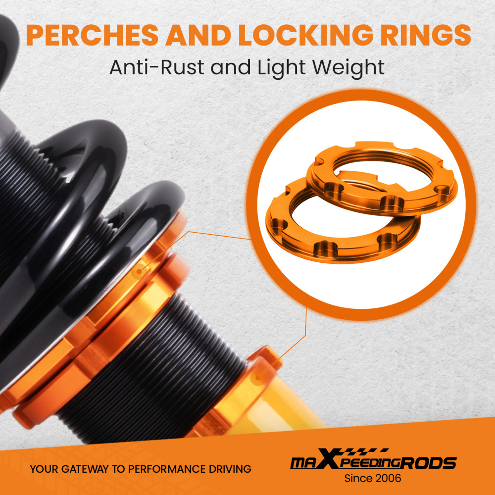 Damper Adjustable Coilovers Struts 370z lowering springs Suspension Kits compatible for Nissan 370z coilovers 2008- 